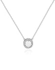 Muttermilch-Halskette in Tropfenform aus Sterlingsilber (DIY-Set)