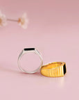 Eternal Ember: Anillo de cenizas para hombre
