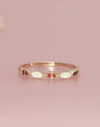 Personalized Sunset Memory Ashes Ring for Loved Ones
