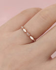 Personalized Sunset Memory Ashes Ring for Loved Ones