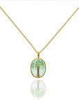 Handcrafted Gold Necklace for Motherhood Memories