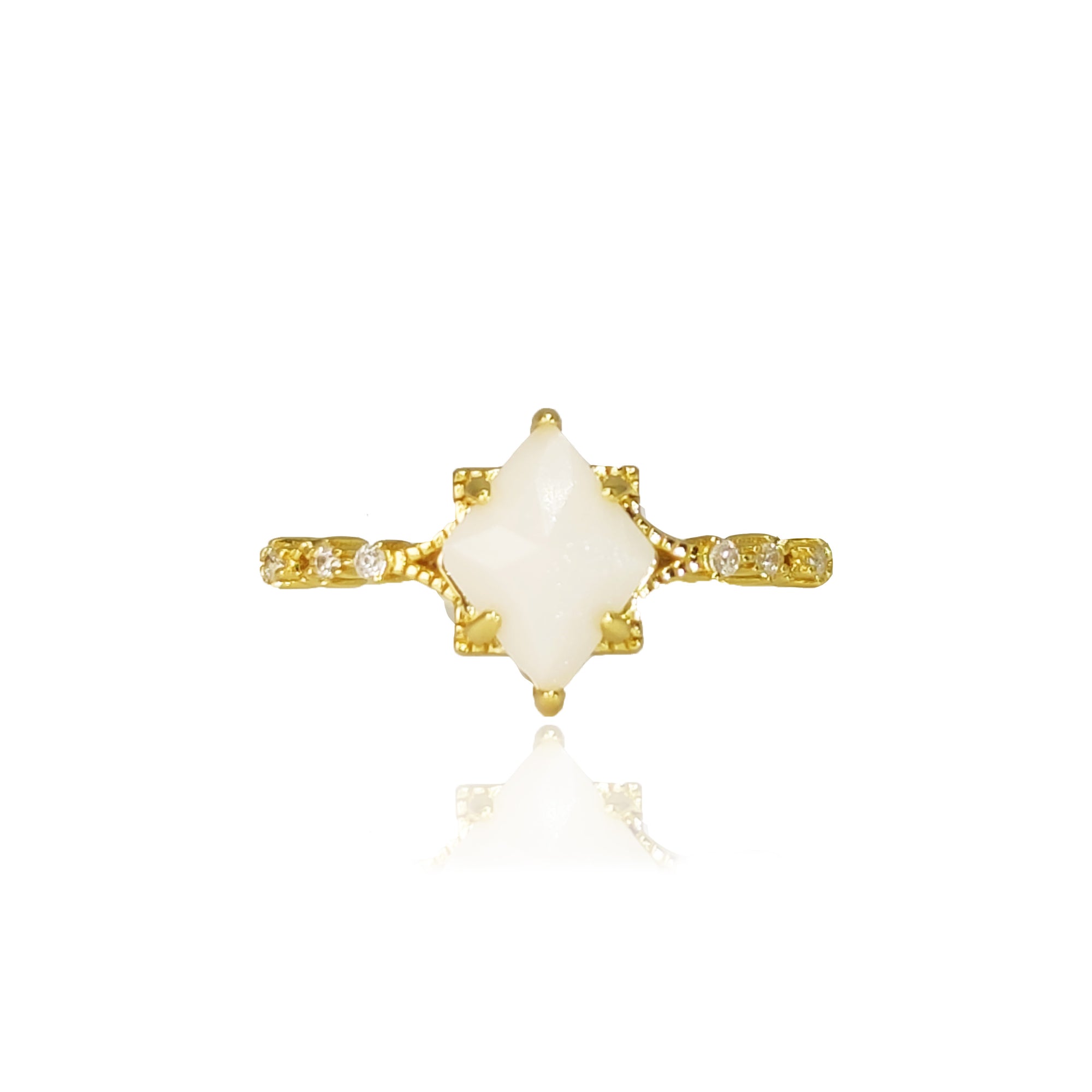 Handcrafted Breastmilk Ring DIY Kit in Silver & Gold