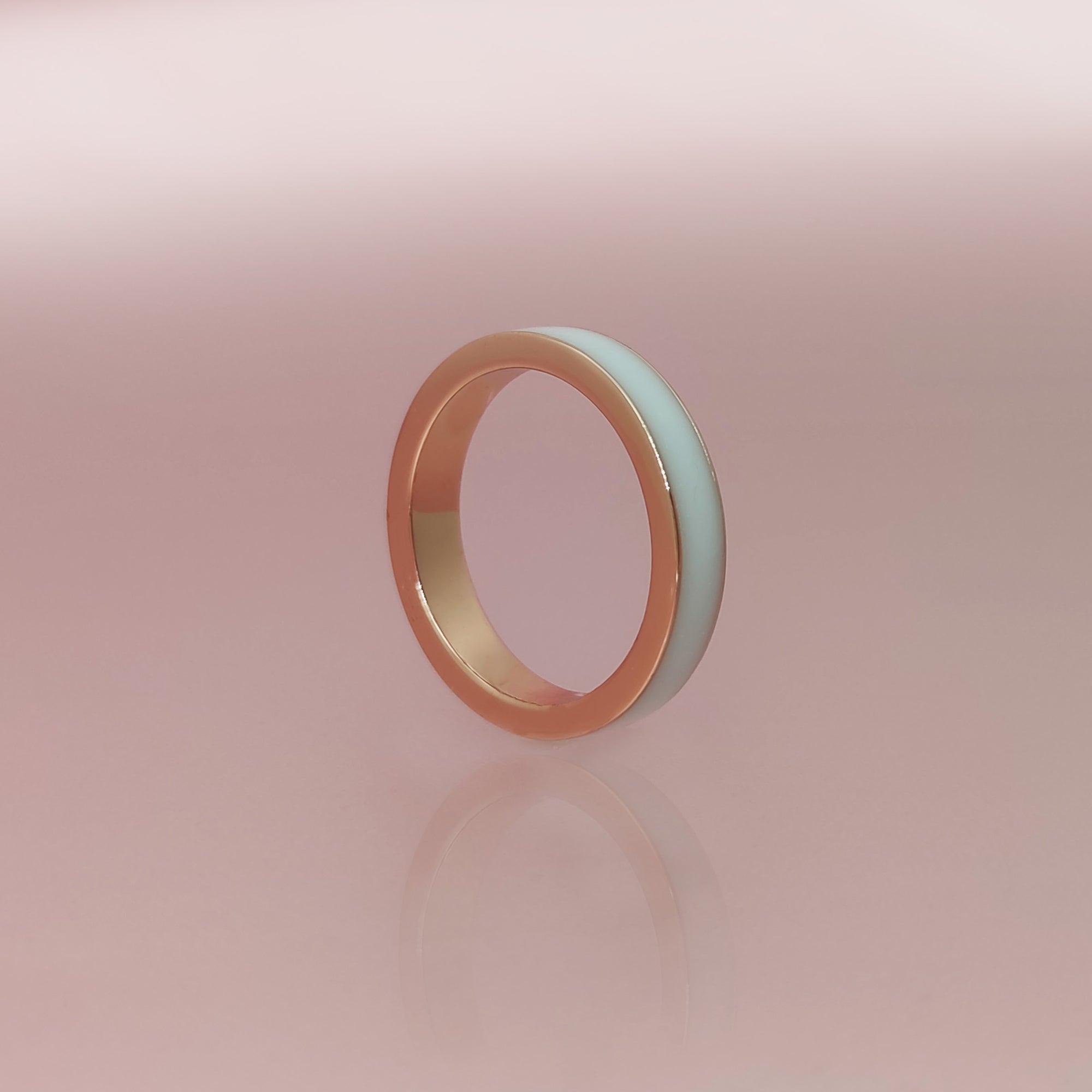 Eternal Bond: Men's Gold Breastmilk Ring - A Love Symbol