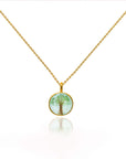 Eternal Love: Gold Breastmilk & Baby Hair Necklace