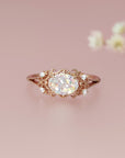 Enchanted Lace Ashes Ring: Forever in Your Heart