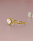 Enchanted Lace Ashes Ring: Forever in Your Heart