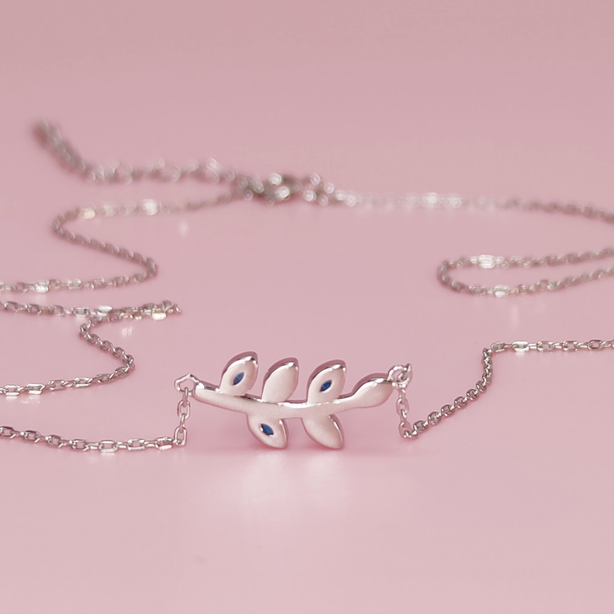 Memorial Breast Milk Necklace: Nature's Embrace