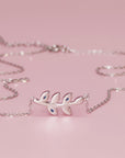 Memorial Breast Milk Necklace: Nature's Embrace