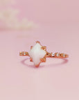 Love Preserved: Vintage Diamond Breastmilk Ring