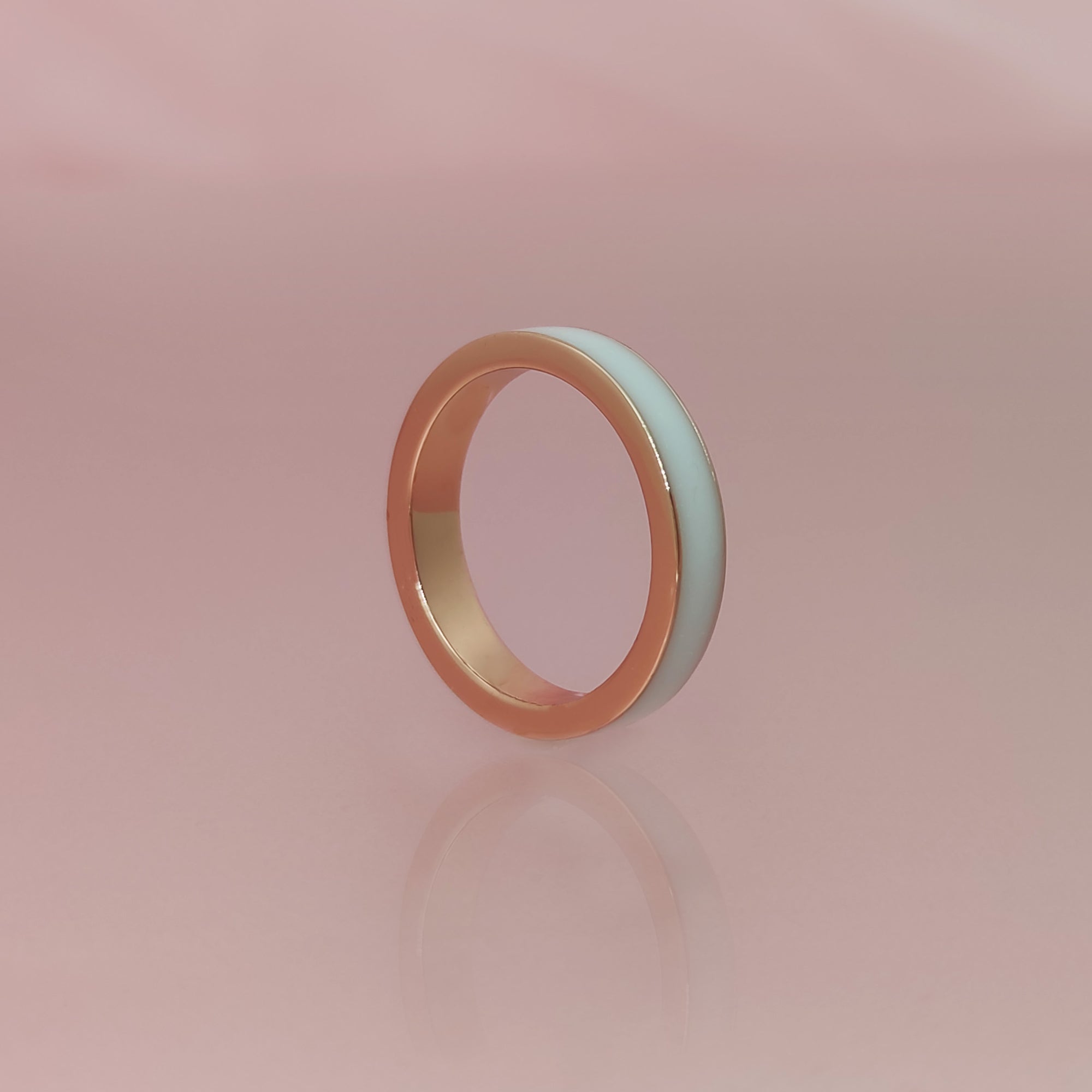 Eternal Bond: Men's Gold Breastmilk Ring - A Love Symbol