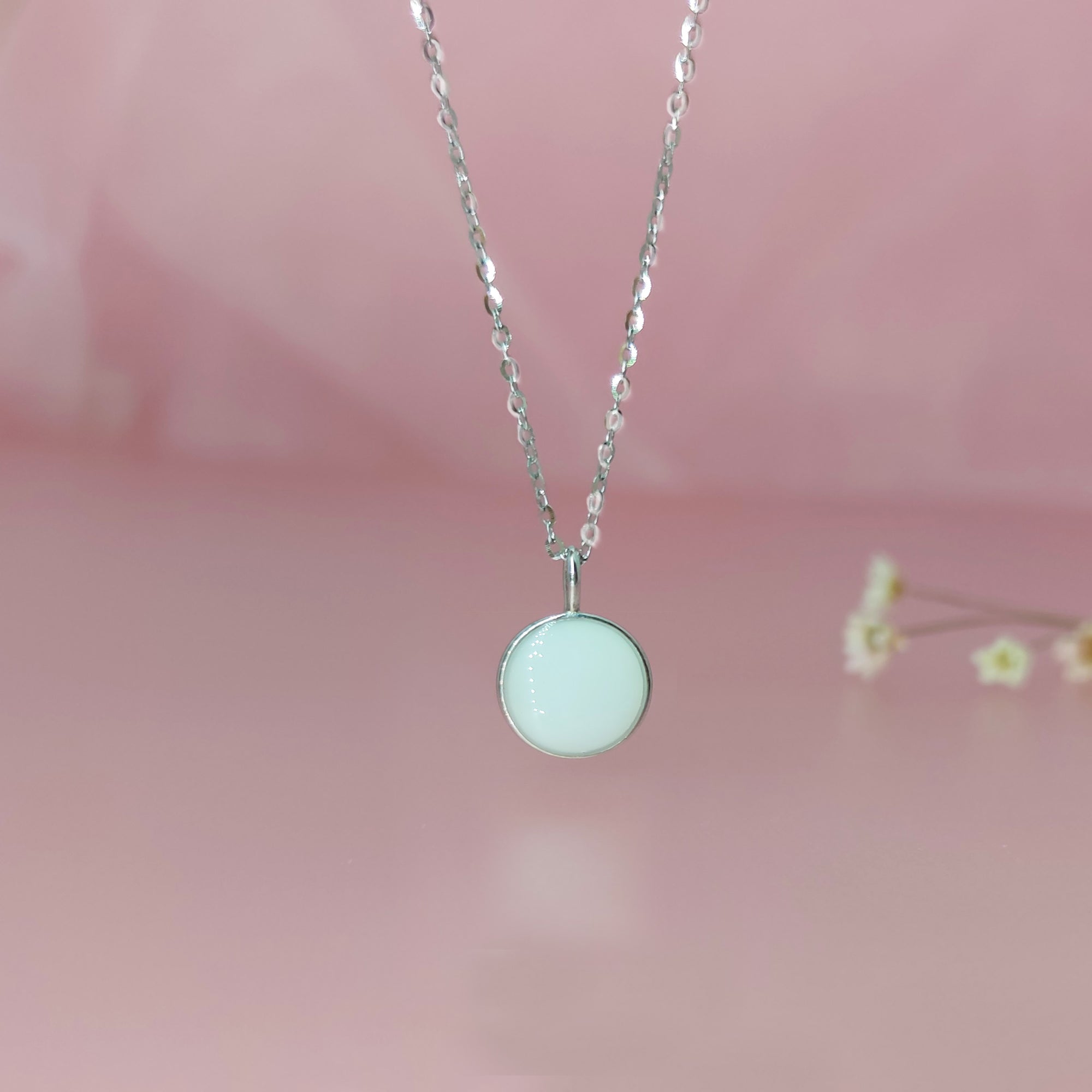 Personalized Sterling Silver Breastmilk Necklace DIY Kit