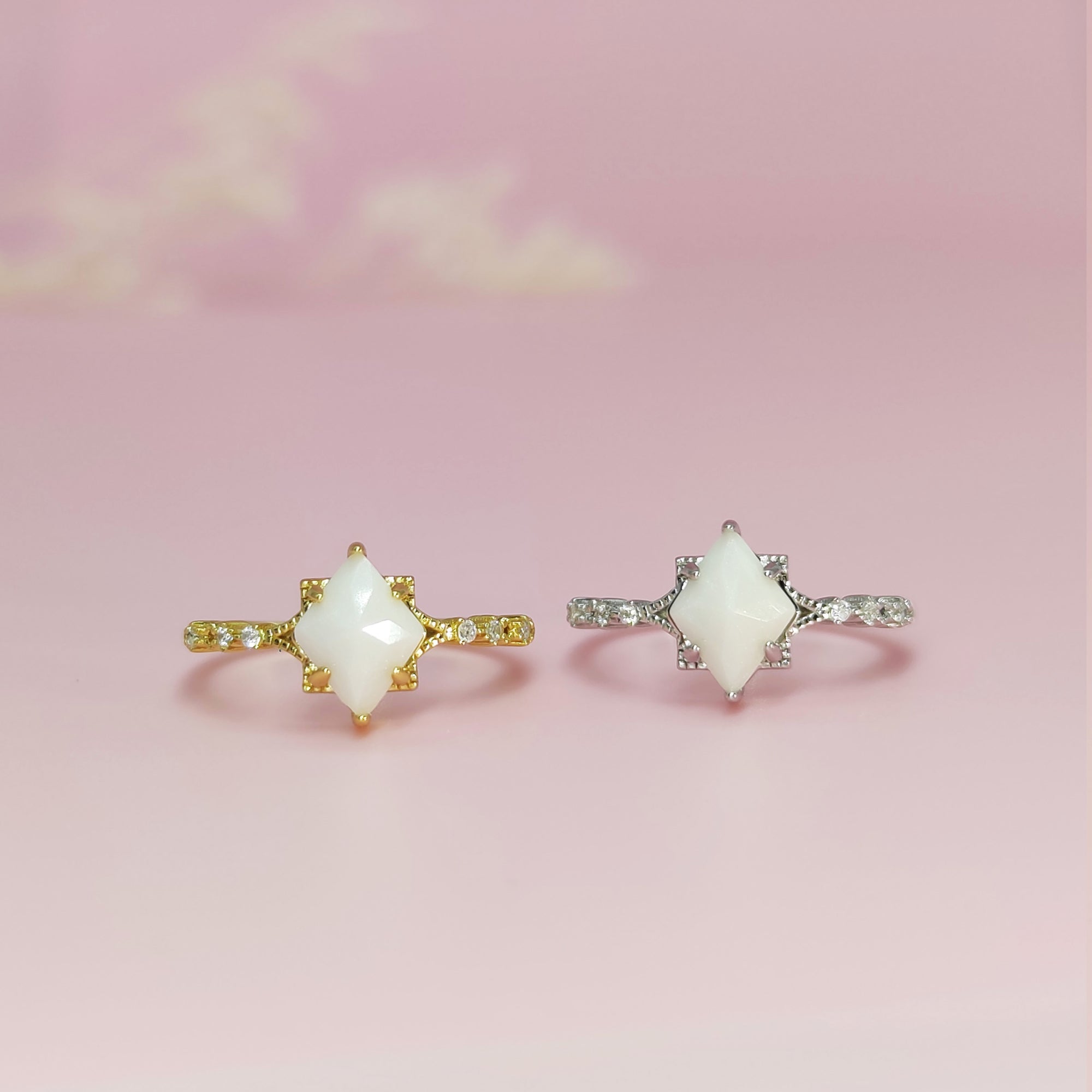 Handcrafted Breastmilk Ring DIY Kit in Silver & Gold