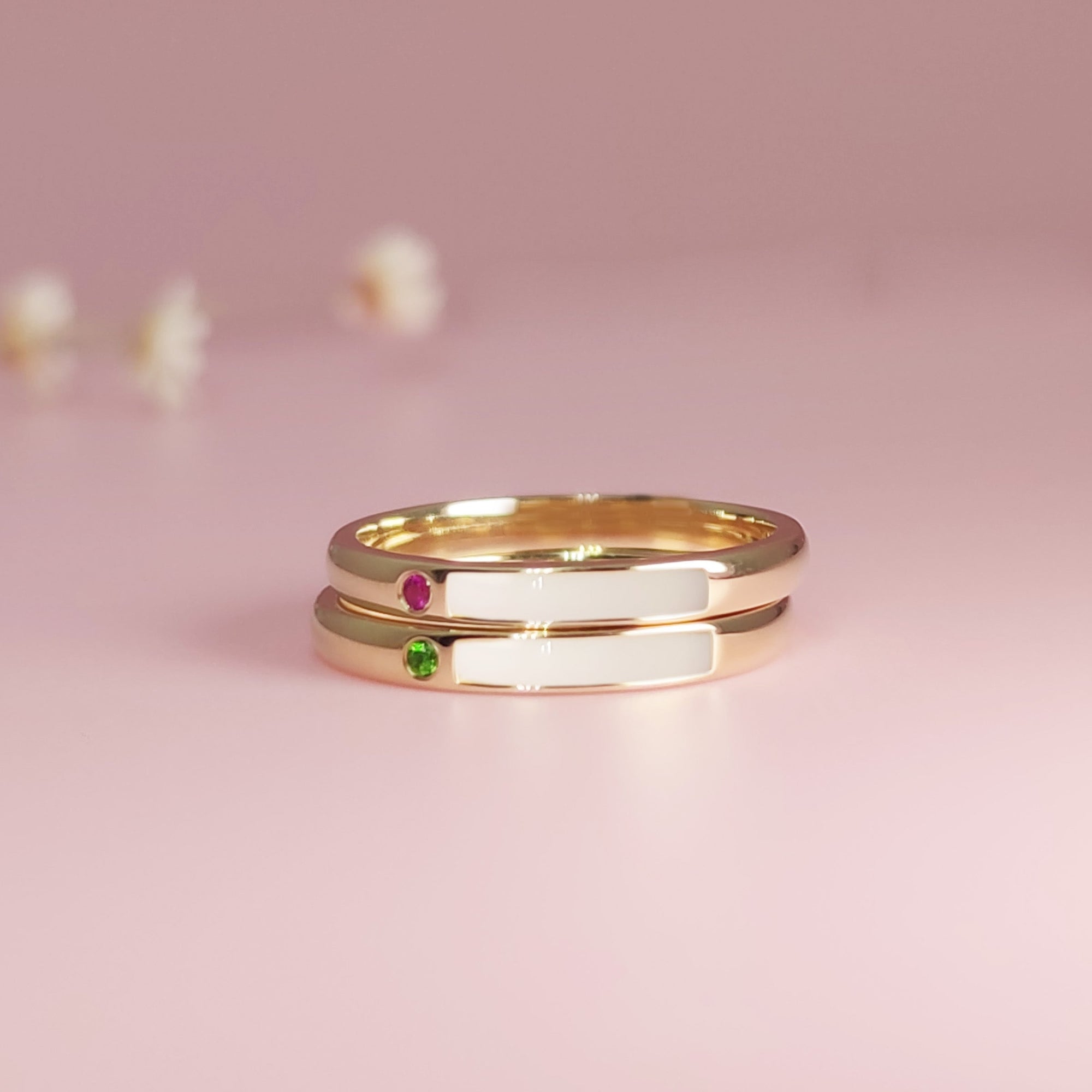 Handcrafted Gold Breastmilk Ring - Meaningful Keepsake