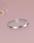 Personalized Birthstone Breast Milk Ring for Moms