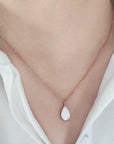 Personalized Sterling Silver Teardrop Jewelry DIY Kit