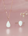 Personalized Sterling Silver Teardrop Jewelry DIY Kit