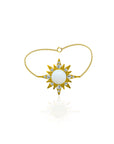Memorial Breast Milk Bracelet with Birthstone Accents
