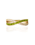 Personalized Infinity Ashes Ring - A Unique Keepsake
