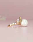 Handcrafted Milk Pearl Ring - Unique Keepsake Jewelry