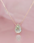 Personalized Gold Teardrop Necklace for Loved Ones