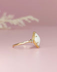 Handcrafted Breastmilk Ring: A Mother's Keepsake