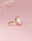 Cherished Love: Lumina Breastmilk Teardrop Ring