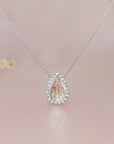 Personalized Gold Teardrop Necklace for Loved Ones