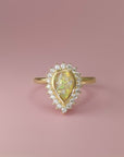 Tears of Remembrance: Elegant Ashes Ring of Love