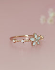 Thoughtful Gift: Floral Breast Milk Ring for Moms