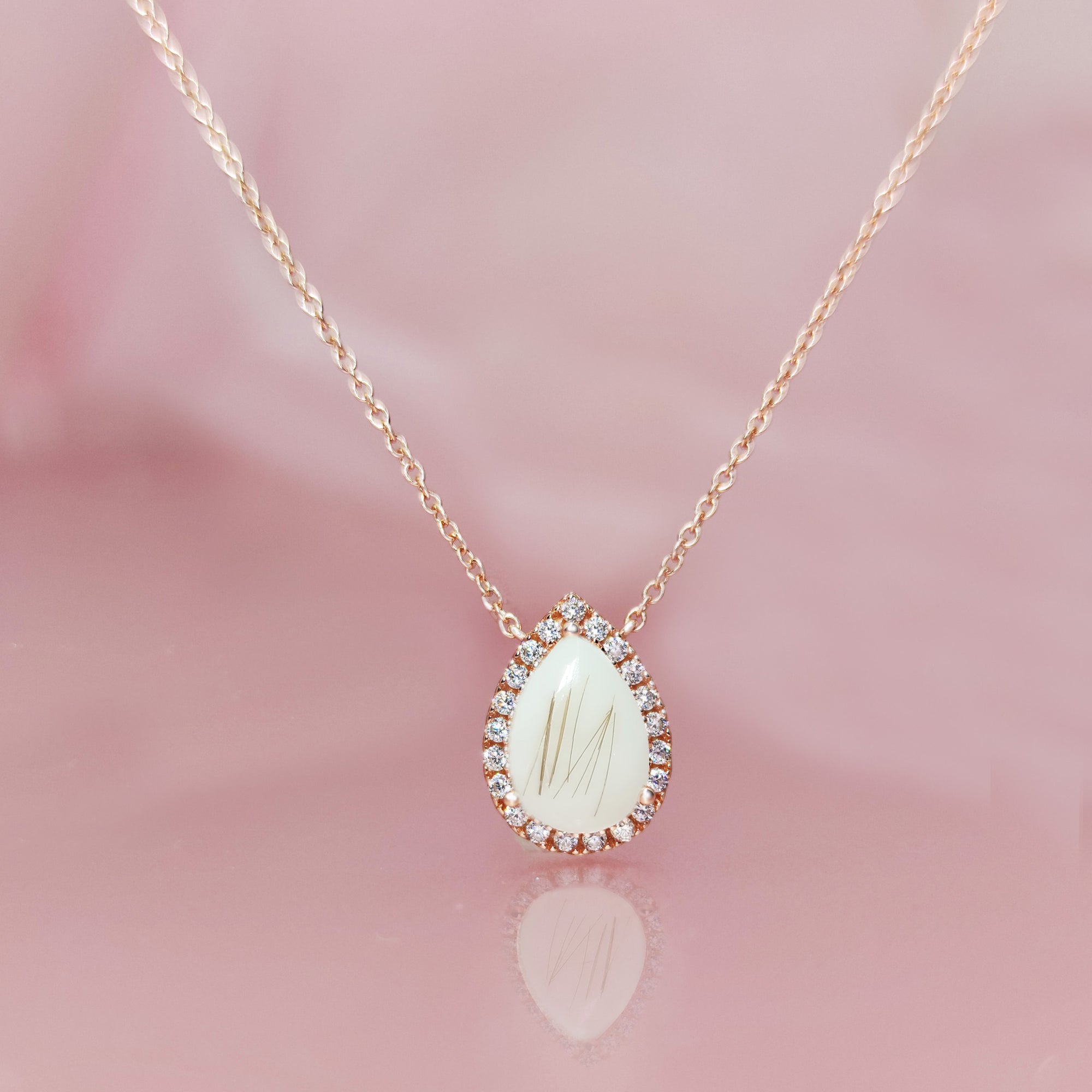 Handcrafted Breastmilk Necklace: Nurture Drop