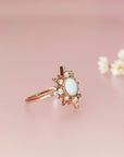 Sunburst Breast Milk Ring | Memorial Jewelry for Moms