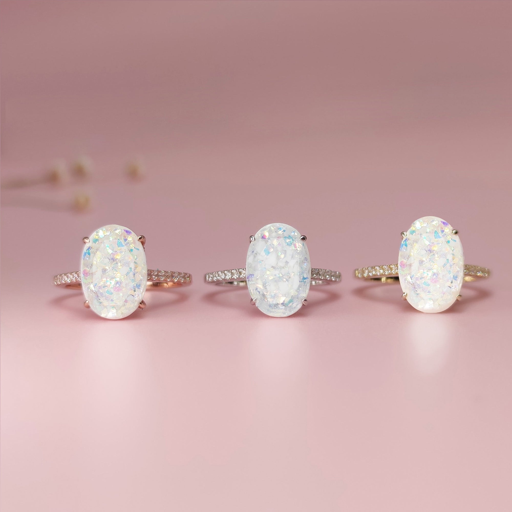 Handcrafted Sterling Silver Ashes Ring DIY Kit