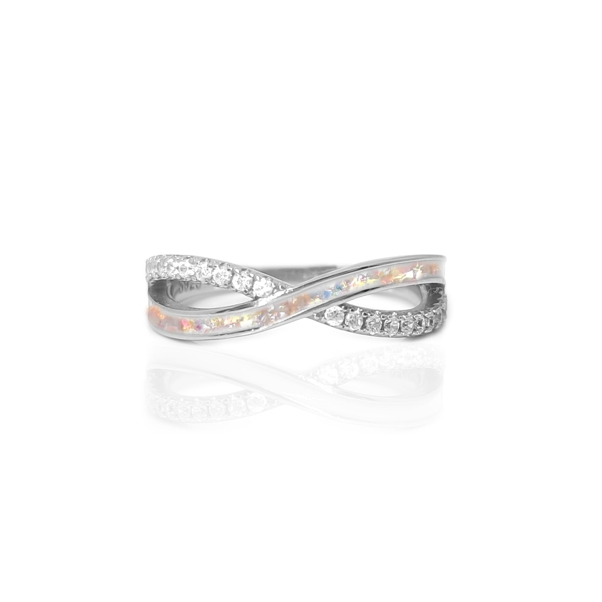 Personalized Sterling Silver Ashes Ring DIY Kit