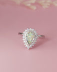 Tears of Remembrance: Elegant Ashes Ring of Love