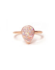 Teardrop Ashes Ring: A Touch of Remembrance