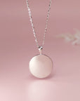 Handcrafted Breastmilk & Baby Hair Necklace Keepsake
