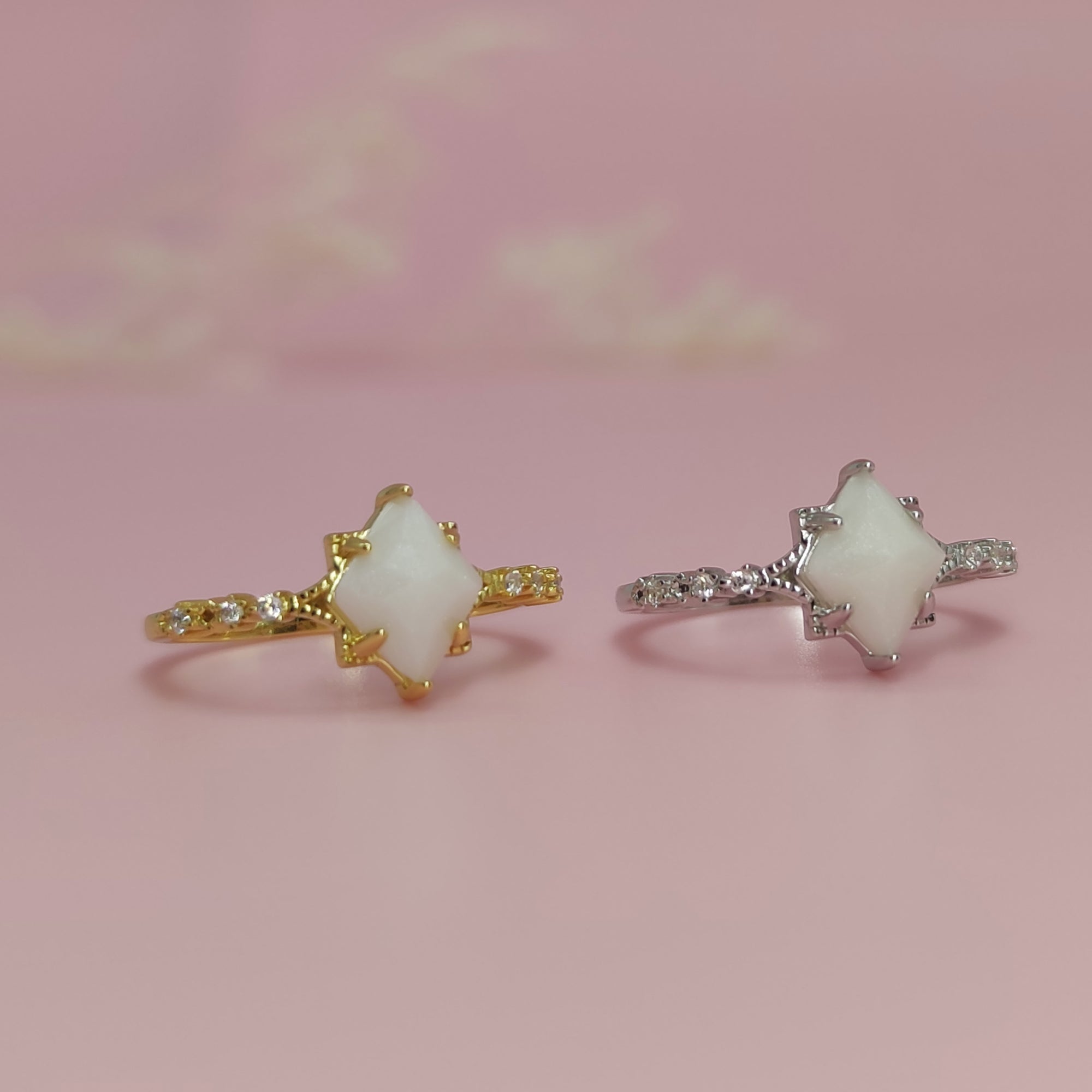 Handcrafted Breastmilk Ring DIY Kit in Silver & Gold