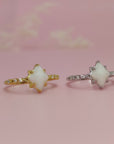 Handcrafted Breastmilk Ring DIY Kit in Silver & Gold