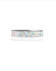 Handcrafted Ashes Ring - Sleek 3mm Memory Band