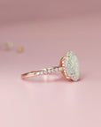 Oval Serenity Ashes Ring | Thoughtful Gift Idea