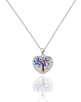 Heartfelt Gold Necklace: Love in Every Drop