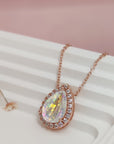 Personalized Gold Teardrop Necklace for Loved Ones