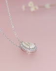 Personalized Gold Teardrop Necklace for Loved Ones