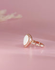 Cherished Love: Lumina Breastmilk Teardrop Ring