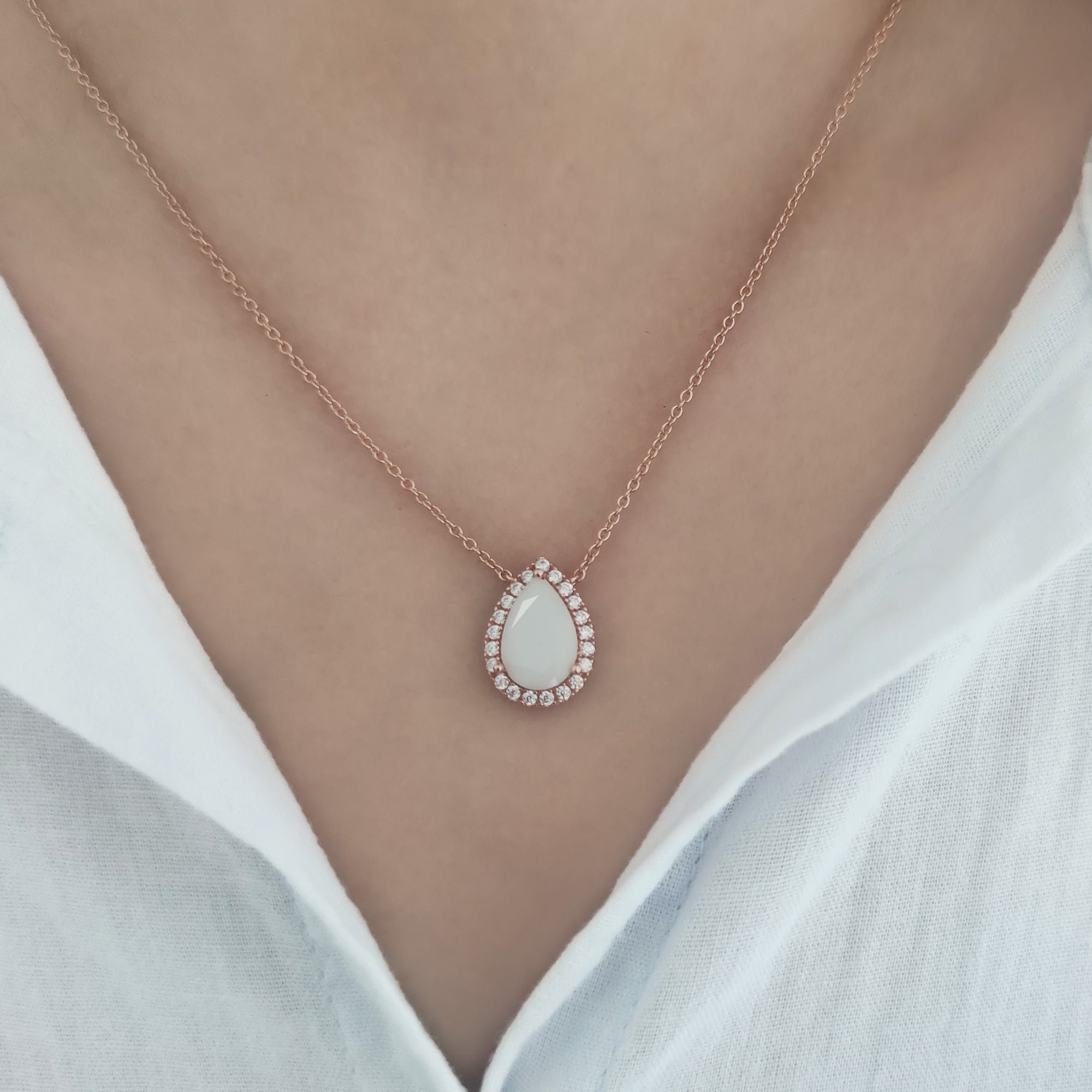 Handcrafted Breastmilk Necklace: Nurture Drop