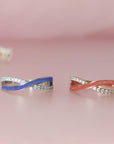 Personalized Infinity Ashes Ring - A Unique Keepsake