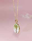 Meaningful Breastmilk & Baby Hair Necklace Gift