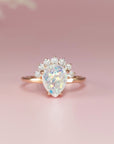 Handcrafted Ashes Ring: Glistening Crown Design