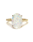 Oval Serenity Ashes Ring | Thoughtful Gift Idea