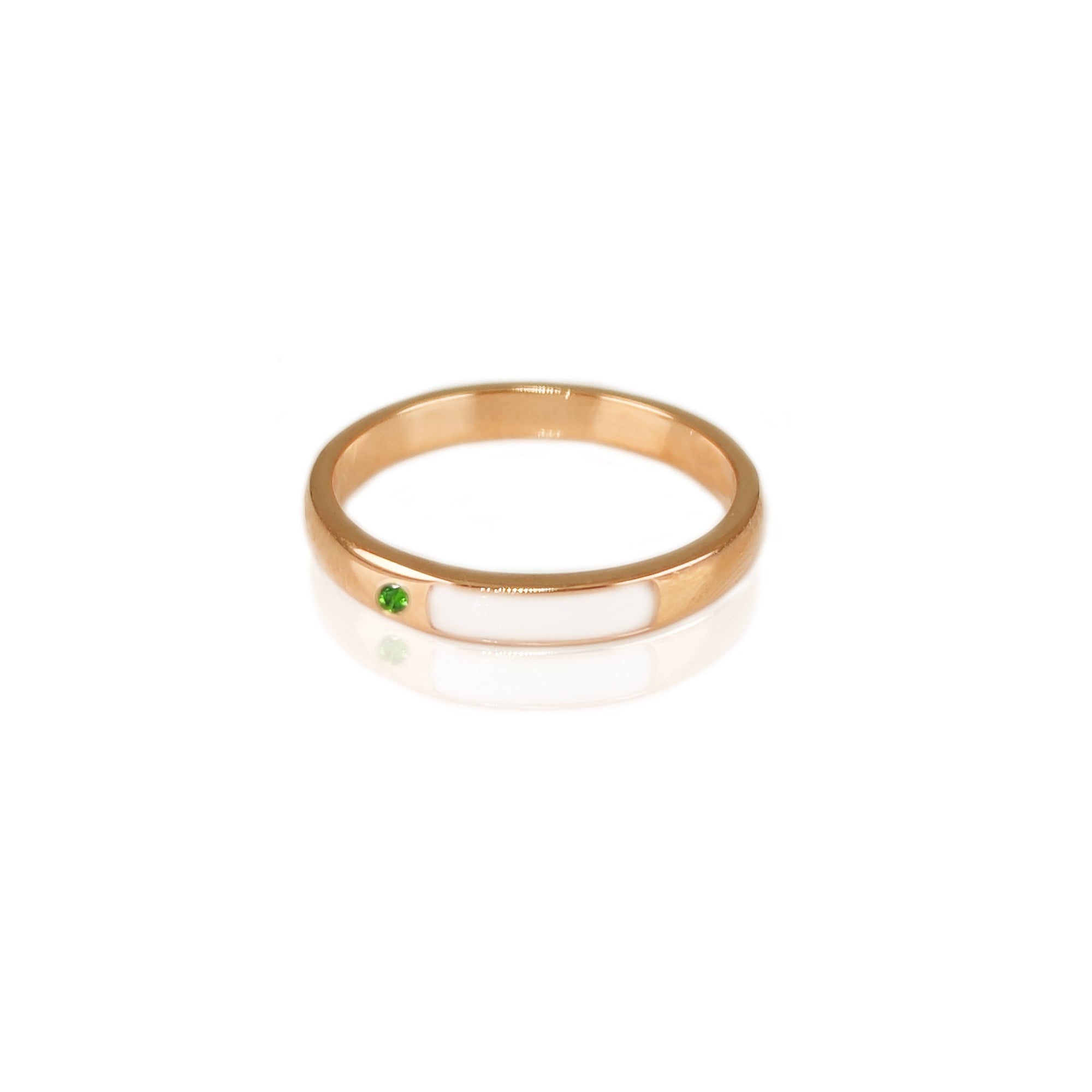 Handcrafted Gold Breastmilk Ring - Meaningful Keepsake